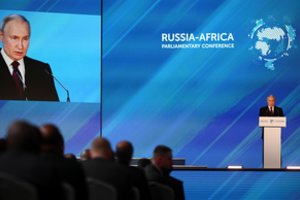 V. Putinas: ryšiai su Afrikos šalimis – Rusijos „prioritetas“