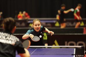 Lietuvos stalo tenisininkė Kornelija Riliškytė skina pergales Europos jaunimo čempionate
