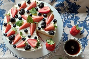 Maskarponės tortas pagal Ingridos receptą – lengvas ir gaivus
