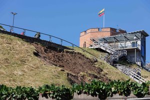 Nacionalinis muziejus nepalankaus teismo sprendimo neskųs ir Gedimino kalno tvarkymui naudos ginčą laimėjusios bendrovės projektą