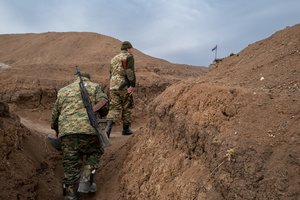 Azerbaidžanas skelbia atvėręs kontrolės punktą tarp Armėnijos ir Kalnų Karabacho
