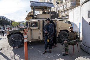 Talibanas nukovė IS teroristą, kuriam tenka atsakomybė už išpuolį Kabulo oro uoste
