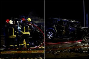 Nutrauktas ikiteisminis tyrimas dėl Kaune įvykusios tragiškos „Mercedes-Benz“ ir BMW kaktomušos, nusinešusios dviejų žmonių gyvybes