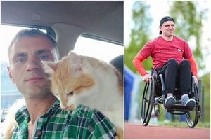 Rekordininkas iš Zarasų: „Daugelyje miestų neįgalieji net negali apsiženyti“