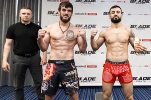 „Blade fights“ turnyras: svorio numetimas paskutinėmis akimirkomis ir intriguojančios kovos