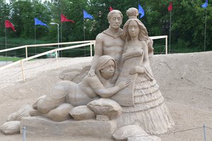 Jelgava ruošiasi jau septynioliktam smėlio skulptūrų festivaliui