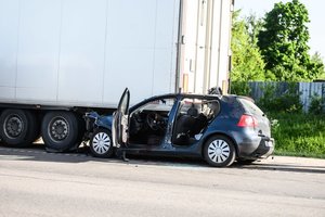 Pareigūnai ieško tragišką avariją Vilniaus rajone mačiusių liudininkų