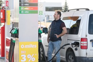 Degalų kaina Lietuvoje vėl pasikeitė