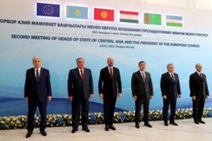 Europos Vadovų Tarybos pirmininkas atvyko į Vidurinę Aziją stiprinti ryšių