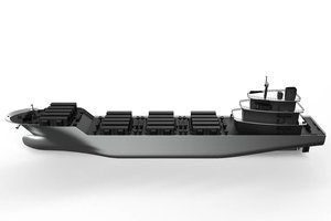 Kuria keistą laivą – „energetinį tanklaivį“, kuris gabens elektrą