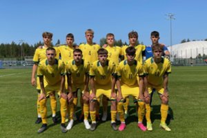 Vaikinų U19 rinktinė Baltijos taurės turnyrą pradėjo pralaimėjimu latviams