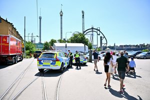 Stokholmo atrakcionų parke žuvo žmogus