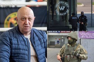Atskleidė, kokių veiksmų ėmėsi FSB, kad sustabdytų J. Prigožino samdinius: nusitaikė į šeimų narius
