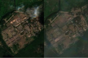 Palydovinės nuotraukos rodo – Baltarusija stato karinę stovyklą „Wagner“ kovotojams