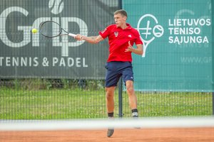 Lietuvos teniso čempiono titulas – Tado Babelio rankose
