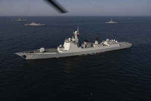 Kinija ir Rusija surengs bendras karines pratybas Japonijos jūroje