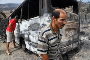 Per autobuso avariją Alžyre žuvo 34 žmonės