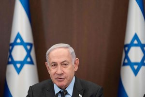 Prieš balsavimą dėl teismų reformos B. Netanyahu įdėtas širdies stimuliatorius