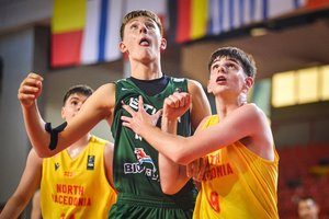 Lietuvos 16-mečių aštuntfinalio dvikova Europos čempionate: varžovas – pergalių neturinti Turkija