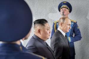 Po Rusijos ir Šiaurės Korėjos žinių apie bendradarbiavimą – JAV pareiškimas
