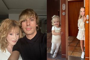 Latvijoje darytos A. Pugačiovos ir M. Galkino dukros nuotraukos pavergė gerbėjų širdis