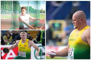 Šou lengovios atletikos pasaulio čempionate prasideda: Lietuvos disko metikai kovoja dėl vietos finale
