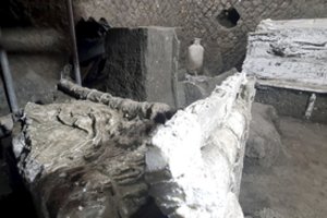 Vezuvijaus sunaikintoje Pompėjoje atkastas vergų kambarys