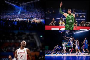 Pasaulio čempionato pirmoji diena: NBA žvaigždžių dvikova ir pagerintas žiūrovų rekordas