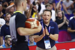 Slovėnų treneris skundėsi neteisybe, tačiau Lietuvai skyrė šiltus žodžius