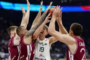 Latvija ruošiasi įspūdingam vakarėliui: krepšininkai švęs rekordą ir gimtadienį, o gimtinėje – pasitikimą