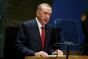 R. T. Erdoganas: Turkija „laikysis pažado“ dėl Švedijos, jei JAV leis įsigyti F-16