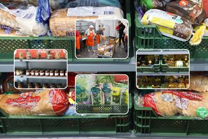 Pilnos lentynos maisto – ir viskas nemokamai: išskirtinė atiduotuvė jau keičia žmonių gyvenimus