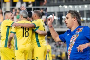 Po šventės – Lietuvos ir FIFA legendų įspūdžiai: žvaigždės liko sužavėtos renginiu ir Kauno stadionu