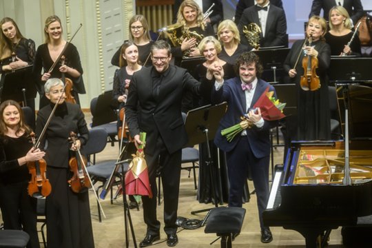 8-ojo Vilniaus fortepijono muzikos festivalio pabaigos vakaras „Dedikacija Jam“.