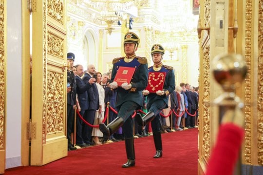  V. Putino inauguracija. 
