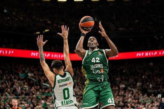 Kauno „Žalgiris“ žaidžia su Atėnų „Panathinaikos“ klubu.