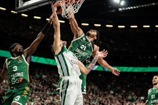 Kauno „Žalgiris“ žaidžia su Atėnų „Panathinaikos“ klubu.