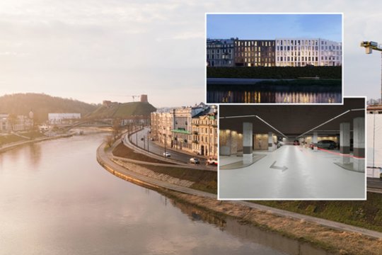 Prie Neries kylantis daugiabutis lyg iš filmų: už kv. metrą – beveik 12 tūkst. eurų