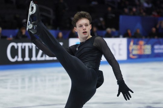 Iš Ukrainos per karą pabėgęs dailiojo čiuožimo čempionas „stringa“ – Latvija jam nesuteikia pilietybės