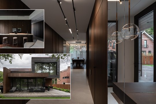 Šis namas pajūryje atrodo it iš dizaino žurnalo: viduje – subtili prabanga ir stiklo takas tarp kiemų