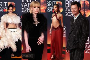 On the red carpet of the BRIT Awards, both eroticism and elegance: stars flock