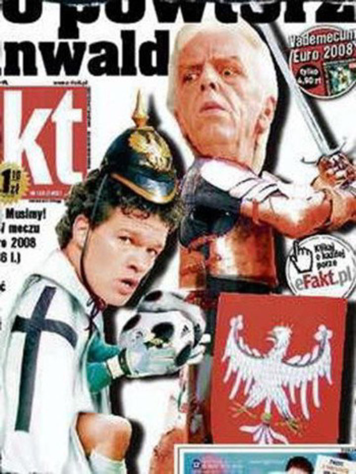 Sporto leidinyje "Fakt" pasirodžiusi iliustracija.