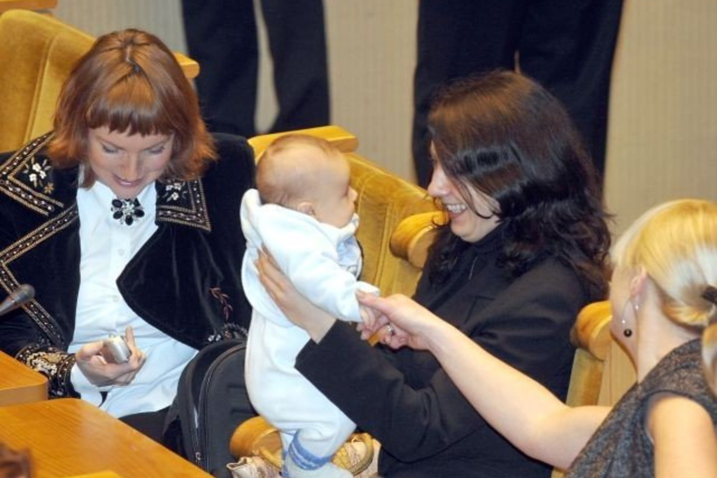 A.Baukutė į Seimą atsinešė vaiką.