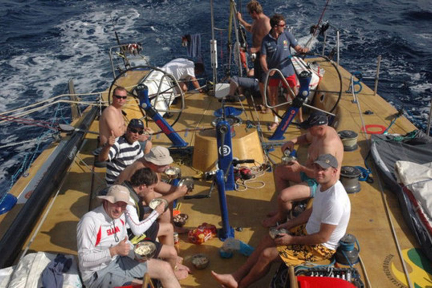„Ambersail“ įgula artėja prie pusiaujo.