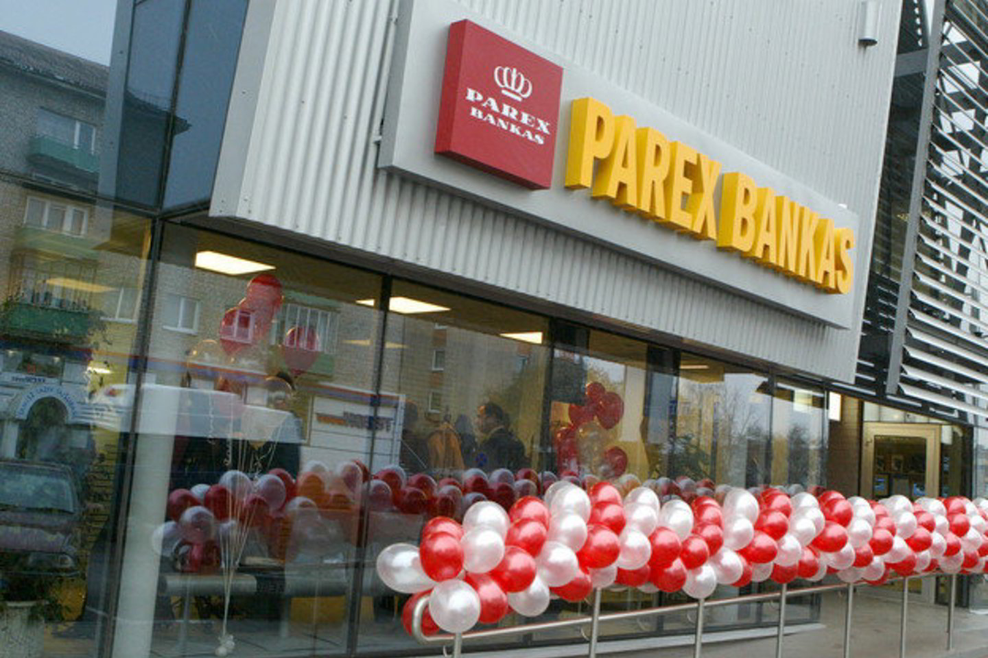 "Parex" bankas tapo Latviją parbloškusios finansų krizės auka.