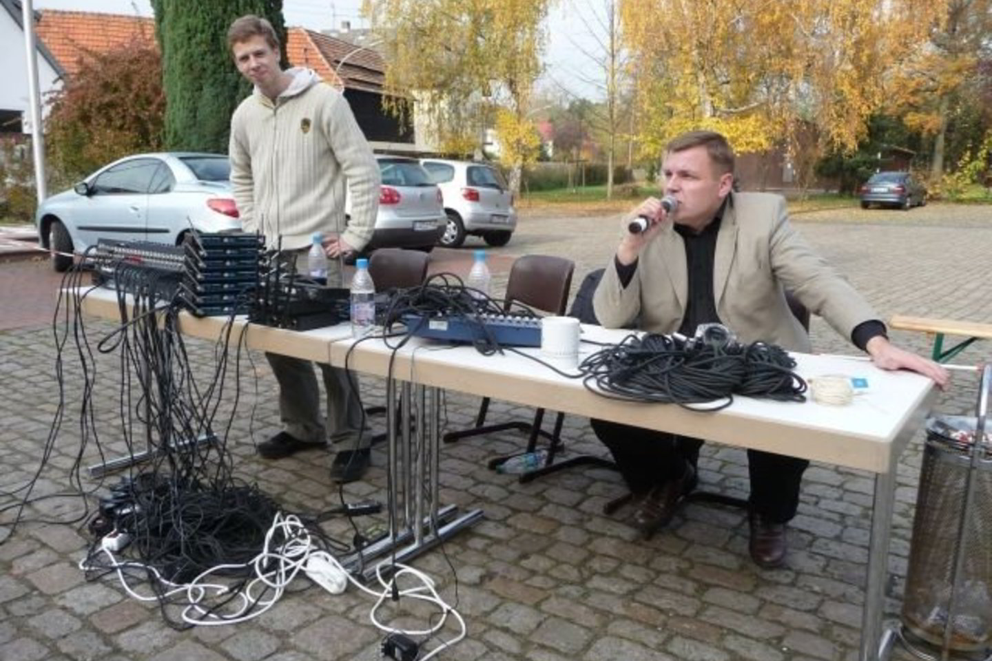 A.Sablauskas praveda repeticiją.