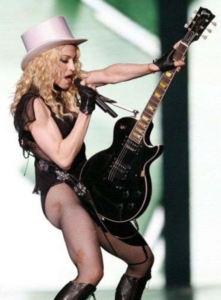 Madonna - labai užimta moteris.