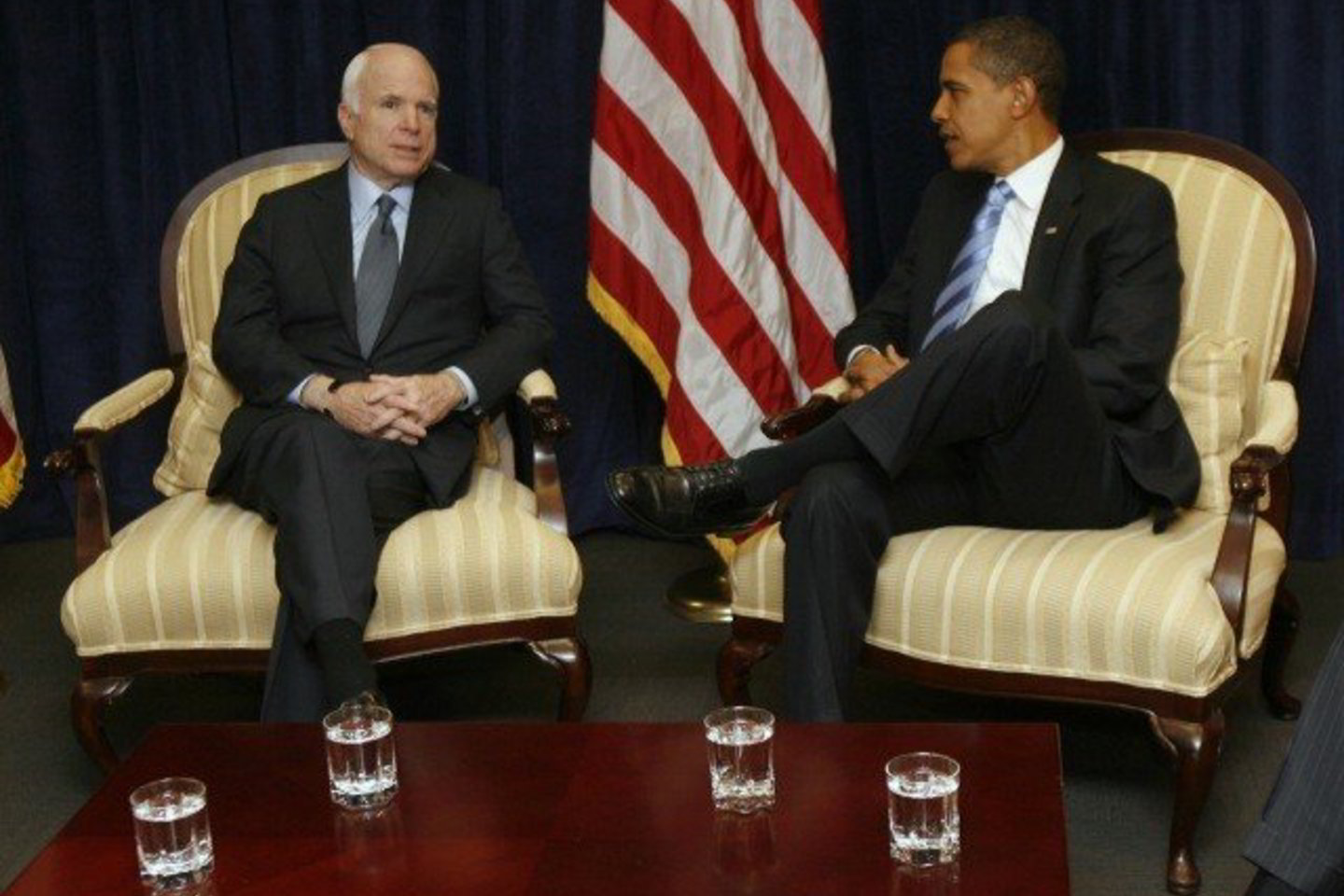 B.Obama ir J.McCainas susitarė bendradarbiauti.