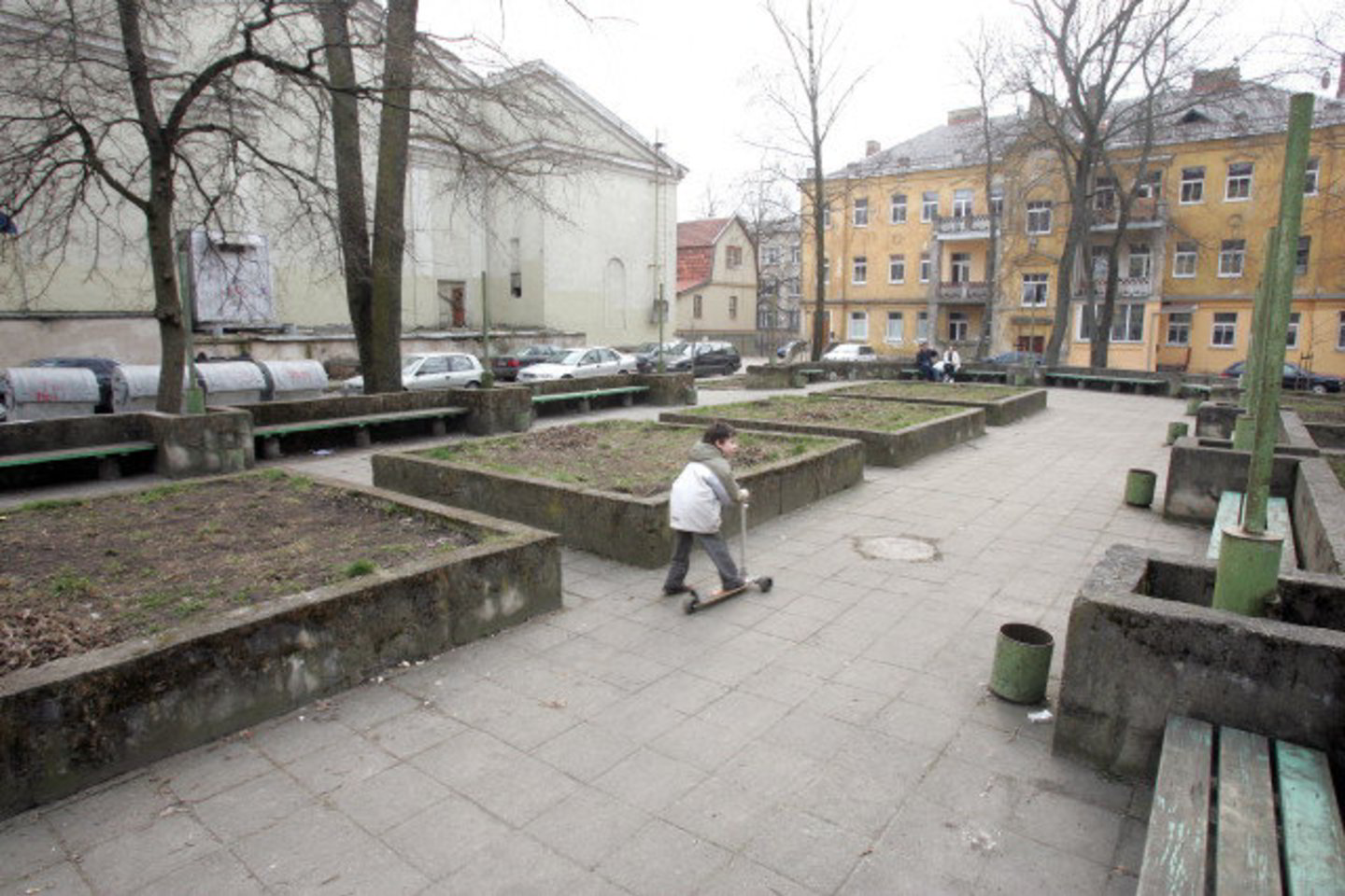 Būsimasis J.Ivanauskaitės skveras yra netoli Kauno ir Aguonų gatvių sankirtos.