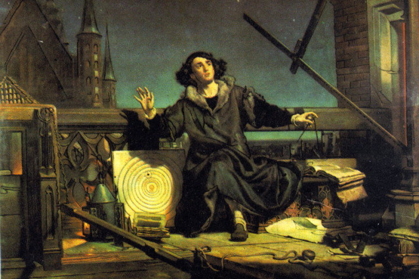 Torunėje Šiaurės Lenkijoje 1473 metais gimęs matematikas ir dvasininkas garsus savo heliocentrine teorija, pagal kurią Visatos centras yra Saulė, one Žemė.